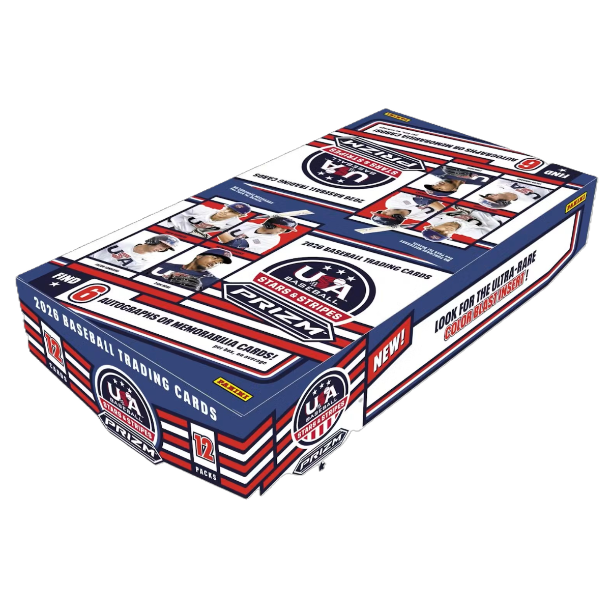 2026 Panini USA Stars & Stripes Prizm Baseball Hobby Box-1