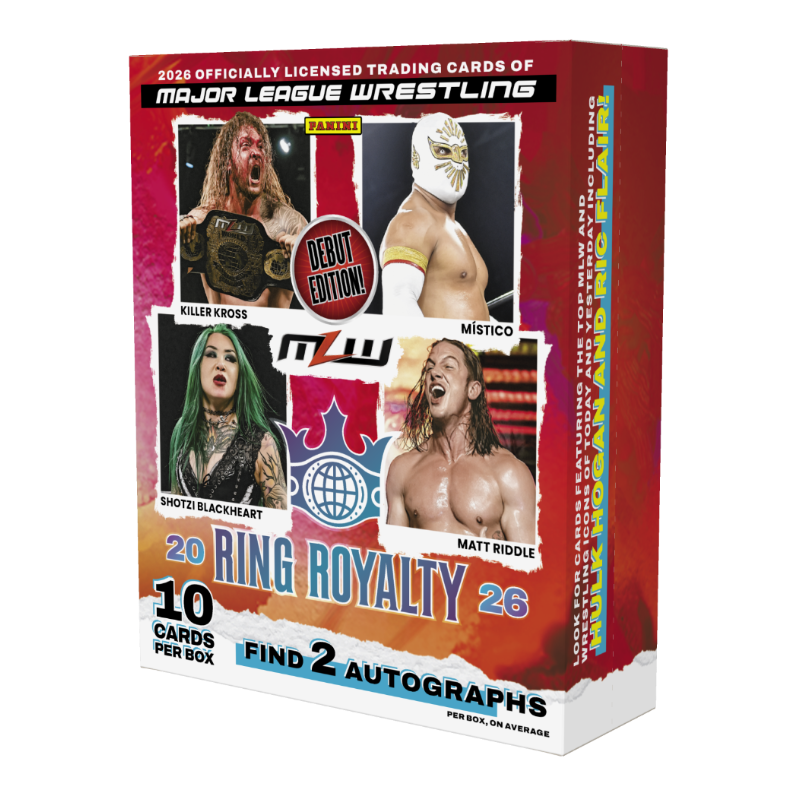 2026 Panini Ring Royalty Major League Wrestling Hobby Box-1