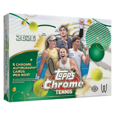 2026 Topps Chrome Tennis Delight Box **PRESALE**-1