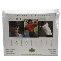 2001 Upper Deck Golf Hobby Box-1