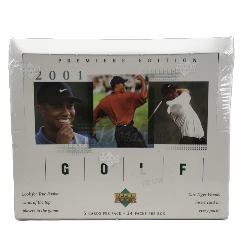 2001 Upper Deck Golf Hobby Box-1