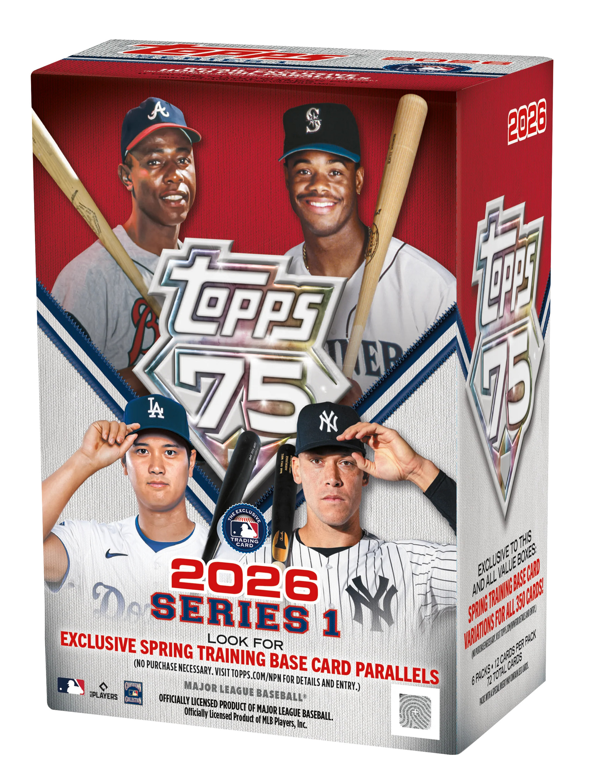 2026 Topps Series 1 Baseball Blaster Value Box-1