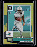 Jaylen Waddle 2022 Donruss Premium Press Proof #123