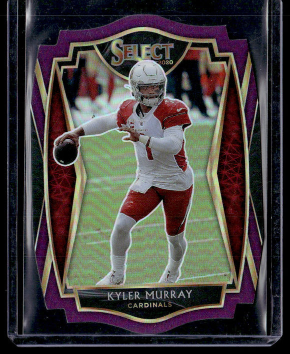 Product Kyler Murray 2020 Panini Select Purple Prizm Die Cut Link
