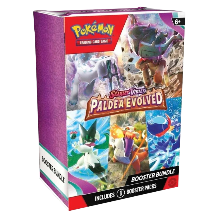 Pokemon Paldea Evolved Booster Bundle SV02