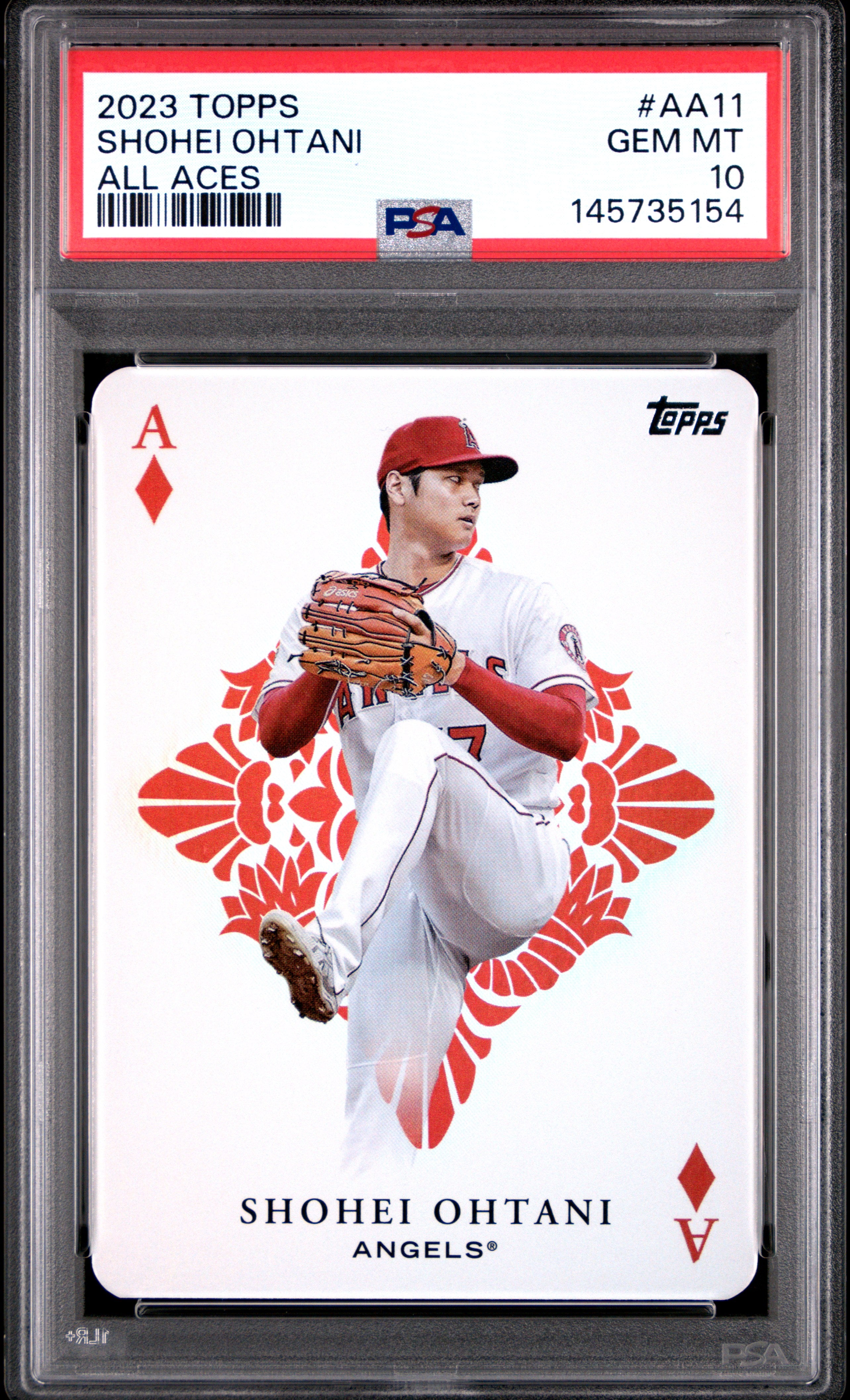 Shohei Ohtani 2023 Topps All Aces SSP PSA 10