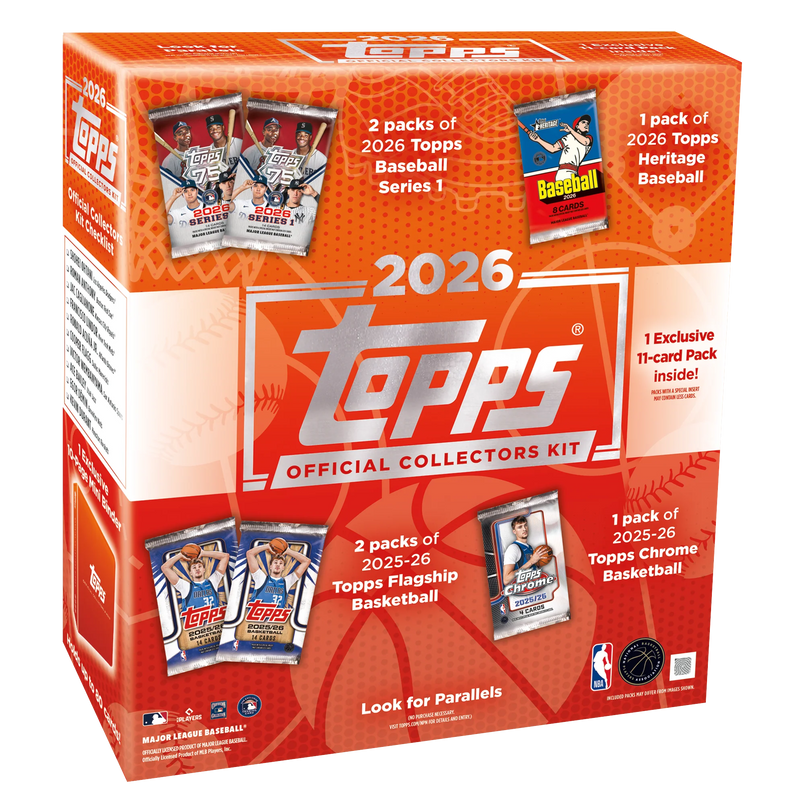 NBA topps 05-06 ボックス レギュラーカード217枚セット 2026 Topps MLB x NBA Official Collector Kit Box – CardCollector2