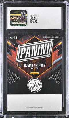 Roman Anthony RC 2025 Panini Cyber Monday Rookie SP 19/199 CGC 10-2