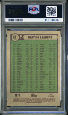 Ohtani Arraez Ozuna 2025 Topps Heritage Chrome Gold Refractor SP 15/50 PSA 10-2