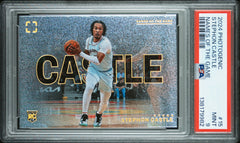 Stephon Castle RC 2024-25 Panini Photogenic Names Of The Game Rookie Case Hit SSP #15 PSA 9-1