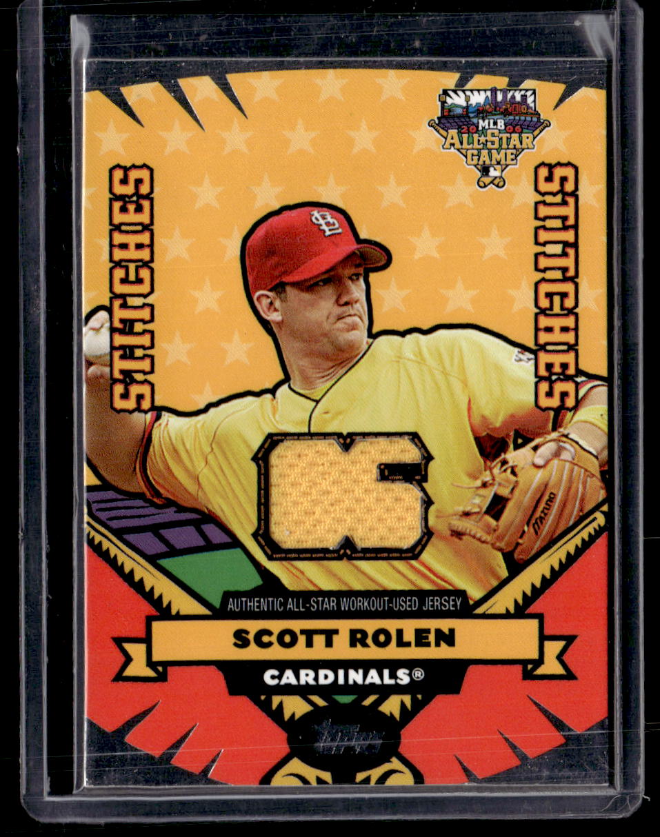 Scott Rolen MEM 2006 Topps Updates & Highlights All-Star Stitches #AS-SR-1