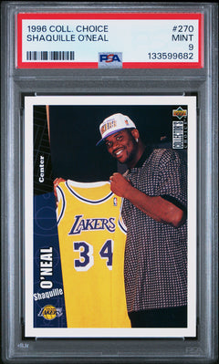 Shaquille O'neal 1996-97 Upper Deck Collectors Choice #270 PSA 9-1