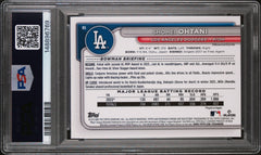 Shohei Ohtani 2024 Bowman Chrome Mega Box #85 PSA 8-2