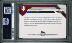 Fernando Mendoza 2025 Bowman U Now Rookie #58 PSA 9-2