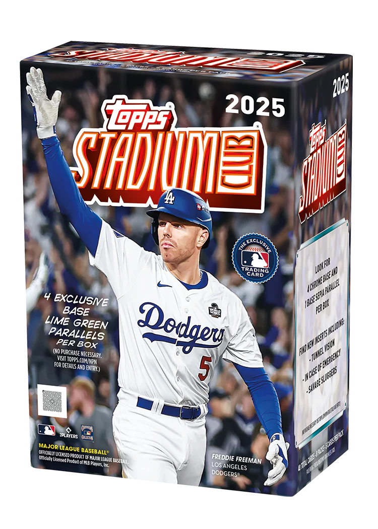 2025 Topps Stadium Club Baseball Blaster Box-1