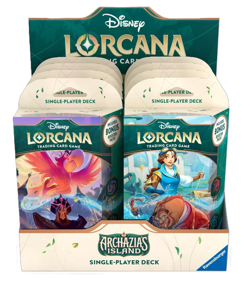 Disney Lorcana: Archazia's Island Starter 8-Deck Display Box-1