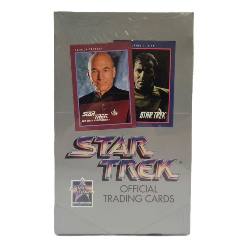 1991 Impel Star Trek 25th Anniversary Hobby Box-1