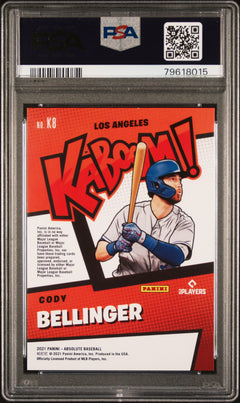 Cody Pellinger 2021 Panini Absolute Kaboom! SSP PSA 9-2