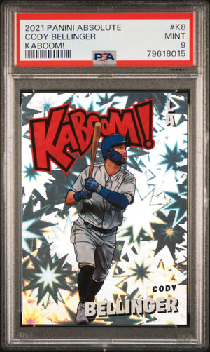 Cody Pellinger 2021 Panini Absolute Kaboom! SSP PSA 9