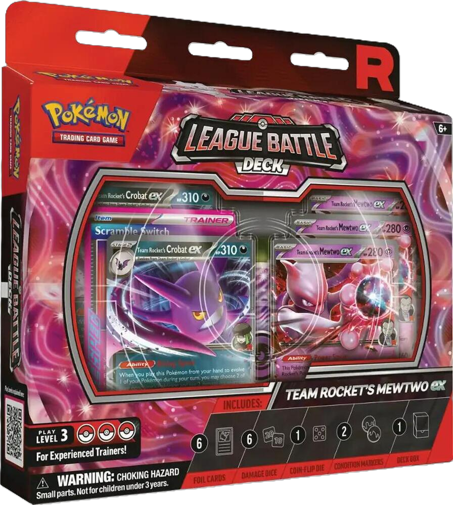 Pokemon League Battle Deck - Team Rocket's Mewtwo EX