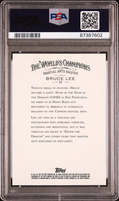 Bruce Lee 2007 Topps Allen & Ginter #72 PSA 10-2