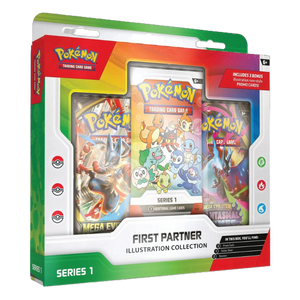 Pokemon First Partner Illustration Collection Promo Box - Series 1