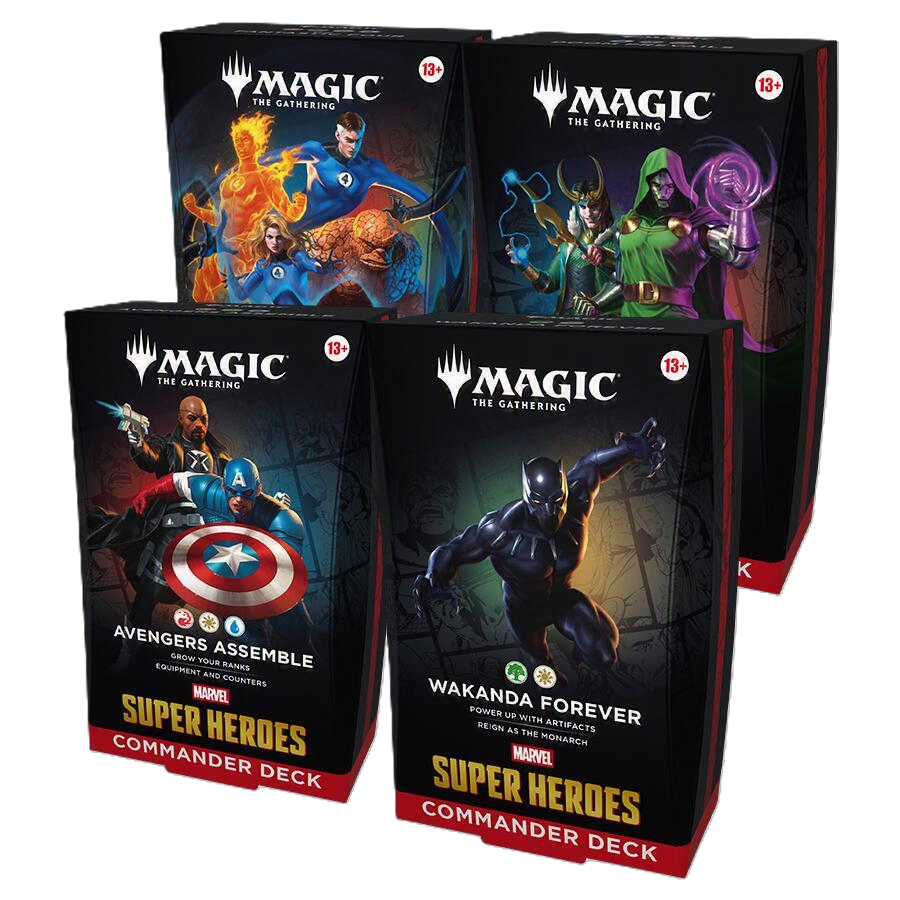 Magic: The Gathering Marvel Super Heroes Commander Deck-1
