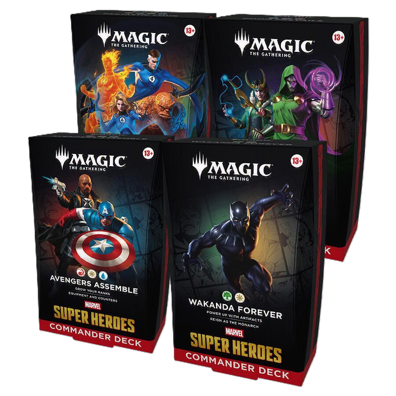 Magic: The Gathering Marvel Super Heroes Commander Deck-1