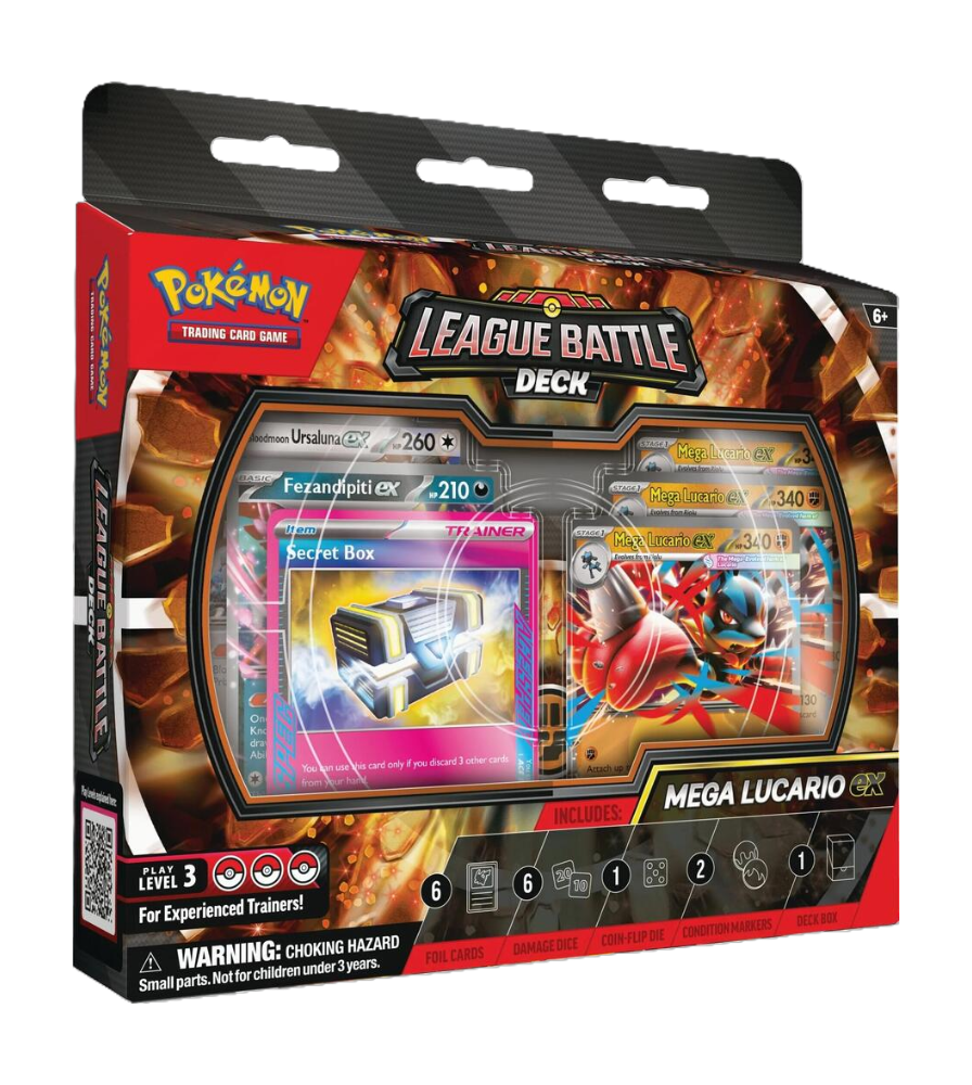 Pokemon League Battle Deck Mega Lucario ex Box-1