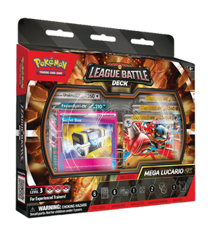 Pokemon League Battle Deck Mega Lucario ex Box