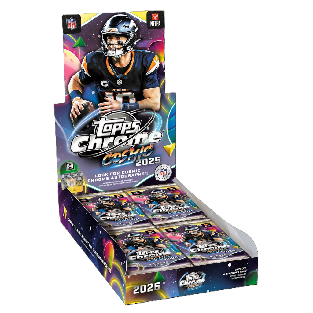 2025 Topps Cosmic Chrome Football Hobby 8-Box Case**PRESALE**-1