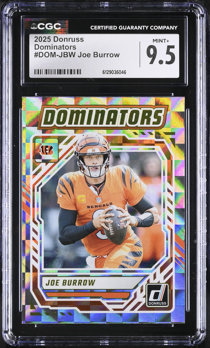 #DOM-JBW Joe Burrow Dominators CGC 9.5-1