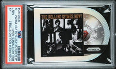 Rolling Stones, Now! 2025 Panini Prizm Rolling Stones Silver Die Cut Albums #3 PSA 9-1