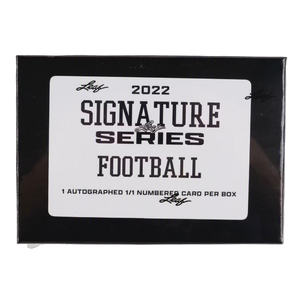 2022 Leaf Signature Series Football Bonus Box