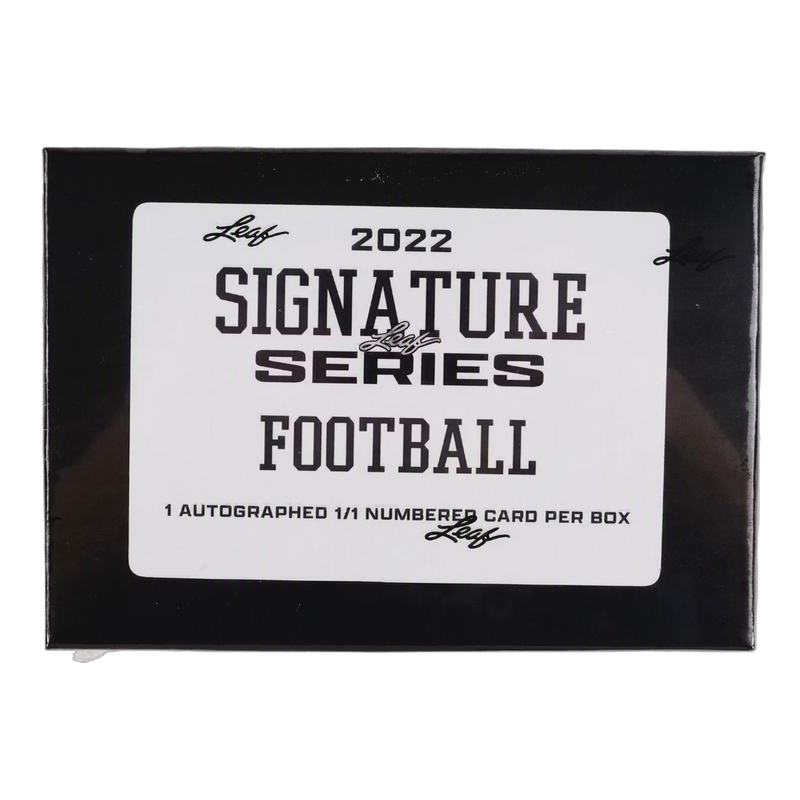 2022 Leaf Signature Series Football Bonus Box-1