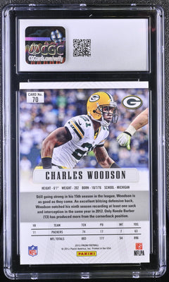 Charles Woodson 2012 Prizm #70 CGC 10-2