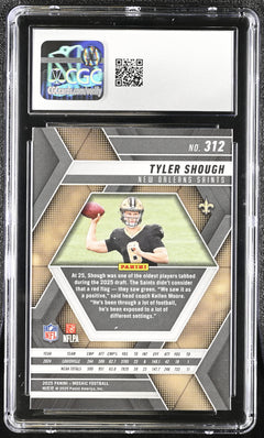 Tyler Shough 2025 Mosaic #312 CGC 10-2