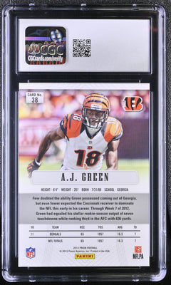 A.J. Green 2012 Prizm #38 CGC 10-2