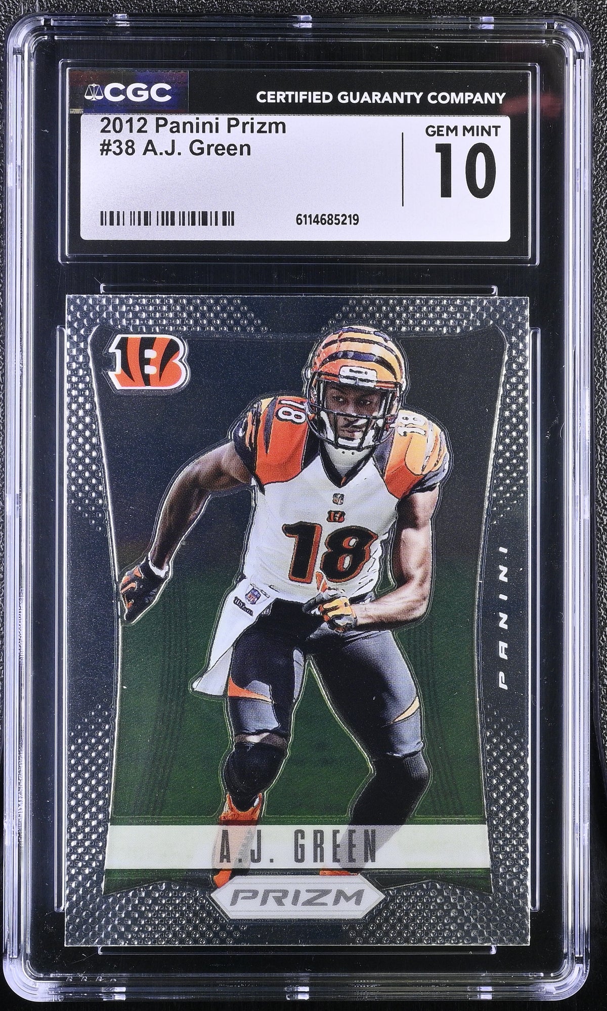 A.J. Green 2012 Prizm #38 CGC 10