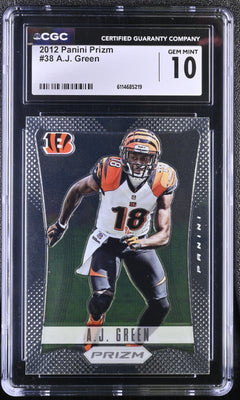 A.J. Green 2012 Prizm #38 CGC 10-1