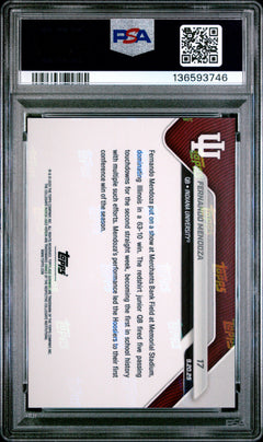 Fernando Mendoza 2025 Bowman U Now #17 PSA 9-2