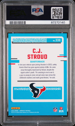 Cj Stroud 2023 Panini Donruss #339 PSA 10-2