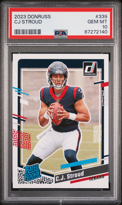 Cj Stroud 2023 Panini Donruss #339 PSA 10-1