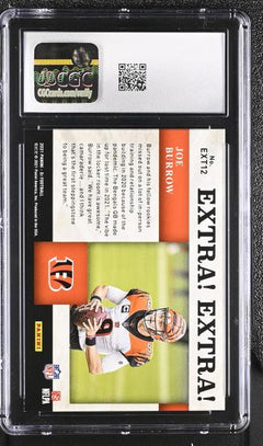 Joe Burrow Orange 2021 XR Extra! 12/49 #EXT12 CGC 9.5-2