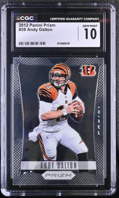 Andy Dalton 2012 Prizm #39 CGC 10-1