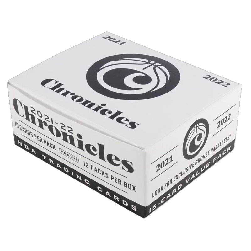2021/22 Panini Chronicles Basketball Jumbo Value Fat Pack 12-Pack Box (No Plastic Wrap)-1