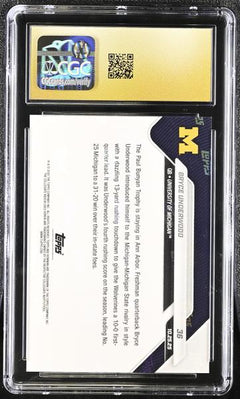 Bryce Underwood 2025-26 Bowman U Now #36 CGC Pristine 10-2