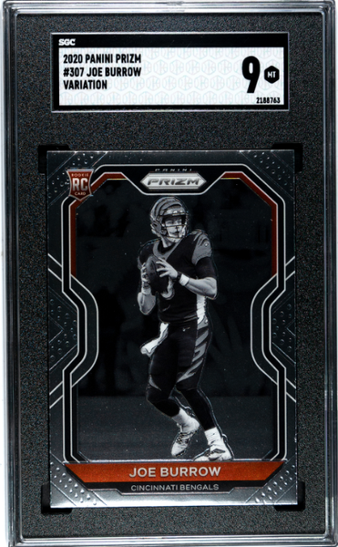 Joe Burrow 2020 Panini Prizm Variation #307 SGC 9-1