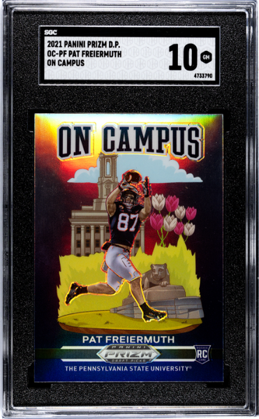 Pat Freiermuth 2021 Panini Prizm Draft Picks On Campus #OC-PF SCC 10