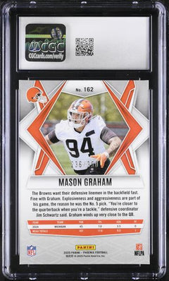 Mason Graham FireBurst 236/350 2025 Phoenix #162 CGC 9.5-2